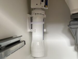沖縄キッチン取付け隊　お気に入り水栓を浄水器に変える方法　施工後